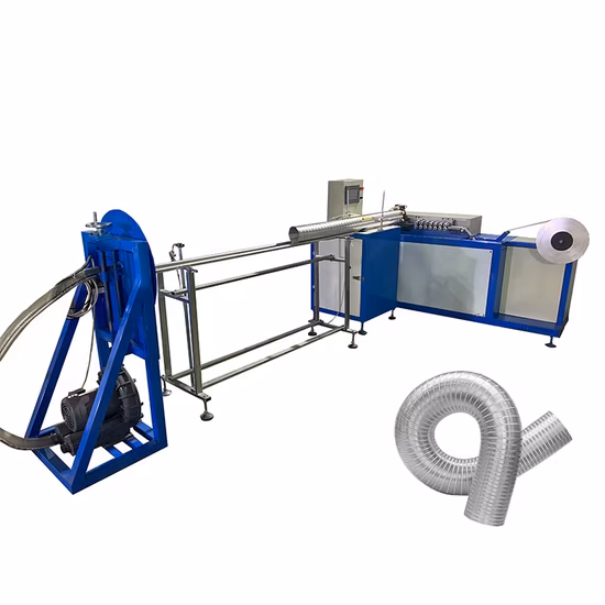 Machine de formage de conduits flexibles en aluminium pur pour conduit de ventilation
