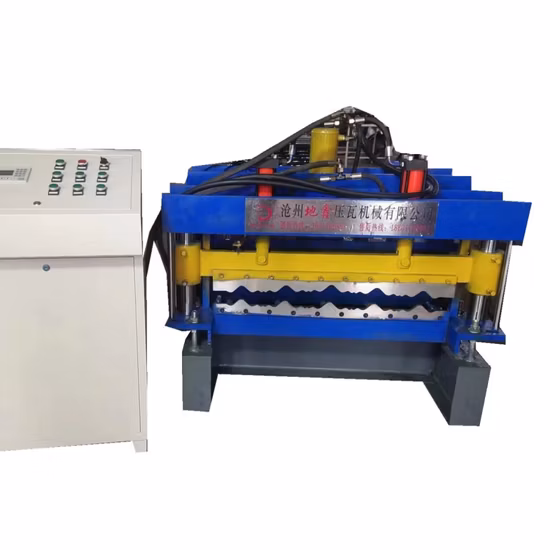 La Chine usine directement le petit pain de panneau de tuile de feuille de toit formant la machine