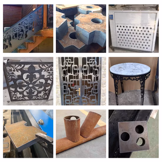 Découpeuse automatique de Plasma en métal de commande numérique par ordinateur de Table de plaque de conduit de coupeur de Plasma de CNC de Tube en acier